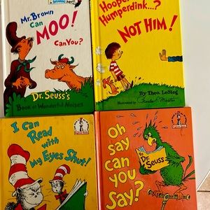 Classroom teacher selling Four Dr.Seuss books in great condition